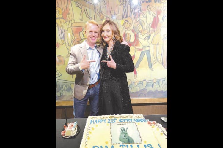 Beutler joins Pam Tillis for 25th Opry anniversary