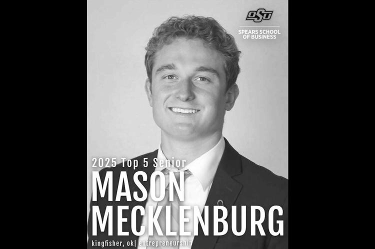 Mecklenburg among top seniors at Spears School of Business