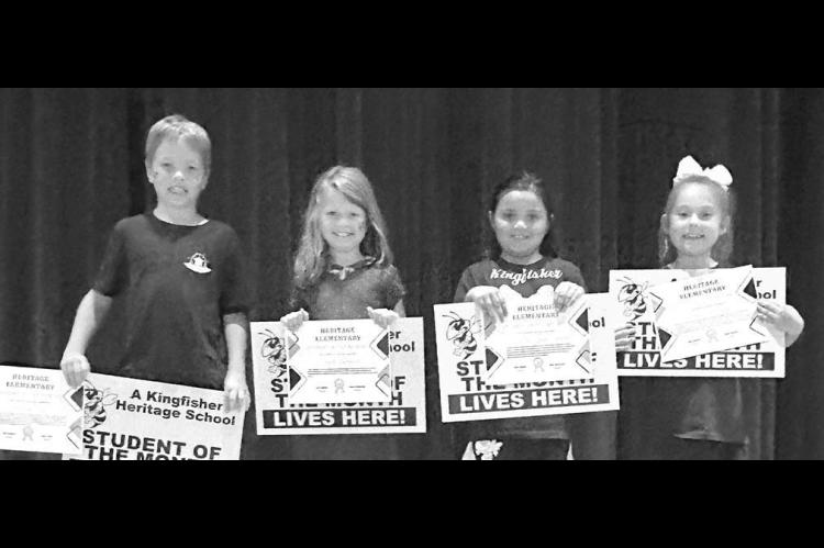 HERITAGE STUDENTS OF THE MONTH