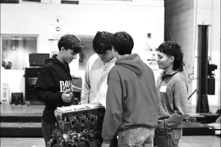 Chisholm Trail Technology Center hosted hundreds of sophomores from all five of its district schools over a two-day period earlier this month. The students ventured in either Dec. 3 or Dec. 4 from Kingfisher, Dover, Lomega, Thomas and Watonga high schools