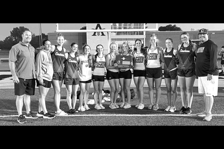Cashion girls claim Class 2A regional track championship