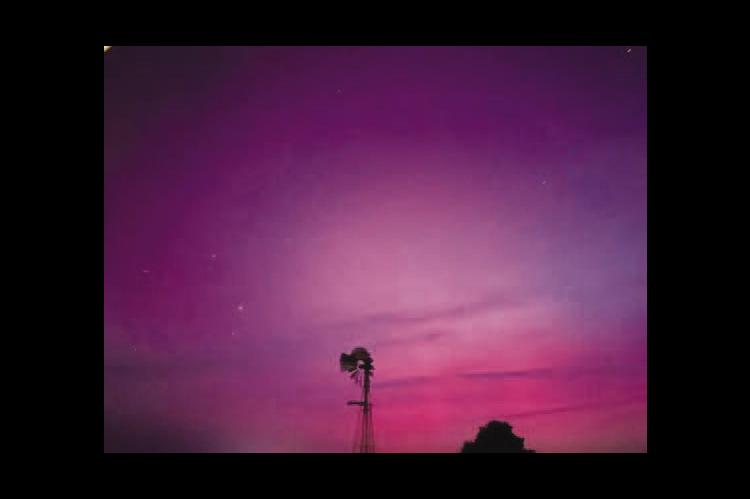 NORTHERN LIGHTS IN KINGFISHER COUNTY