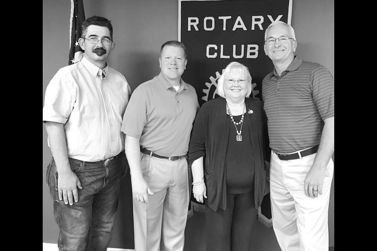Rotary district governor visits Kingfisher