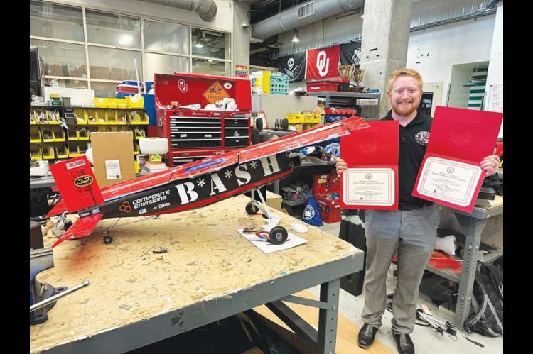 KHS grad soars in OU capstone project