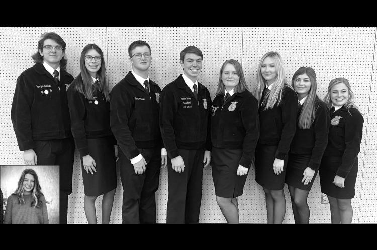 2020-21 Kingfisher FFA Chapter Officers 