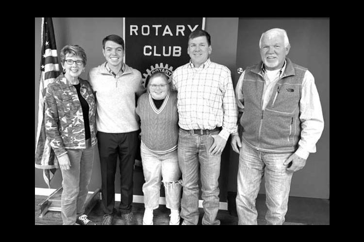 KHS graduate, current state FFA president Burns speaks at Rotary