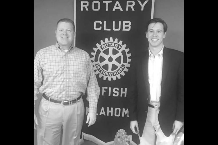 Lankford rep visits Rotary