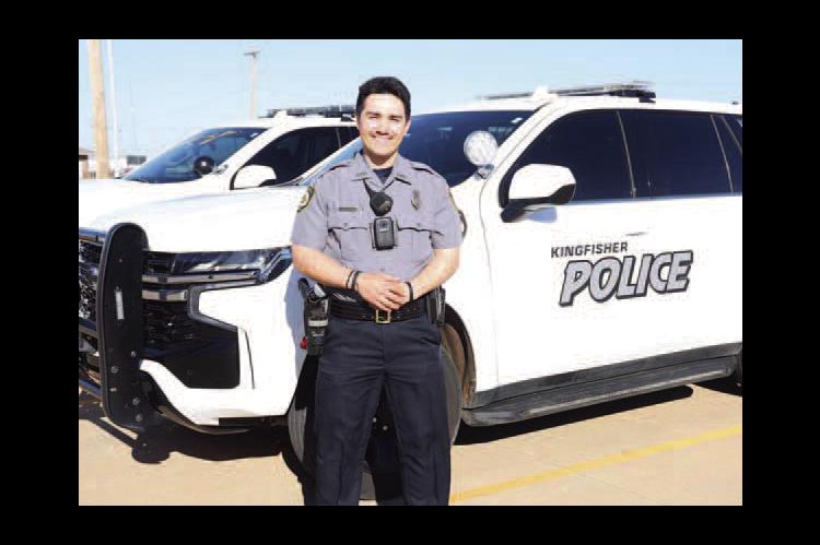 NEW KPD Officer Zach Goodwin joined the department in December. He graduated KHS in 2019 before playing collegiate baseball. [KT&amp;FP Staff Photo]