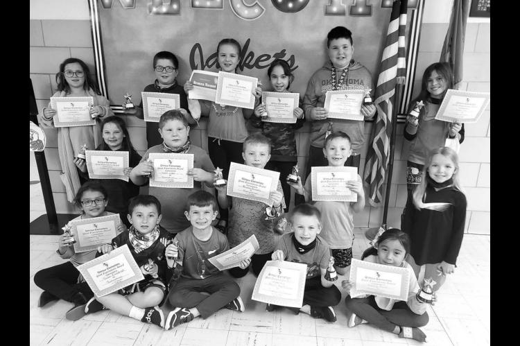 Gilmour Elementary GE Award winners