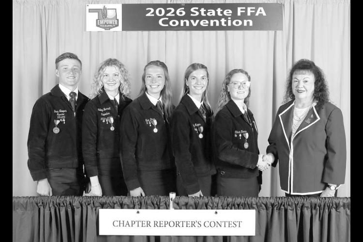 Cashion’s Mayes is state’s top FFA reporter