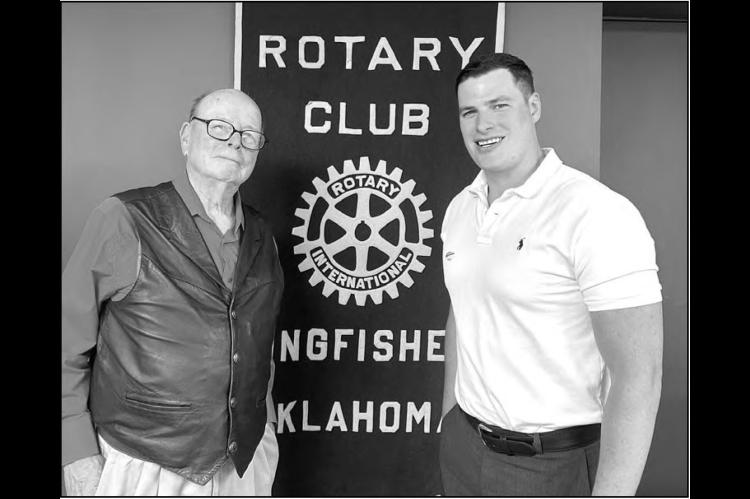 Kale discusses flights fit for presidents at Rotary