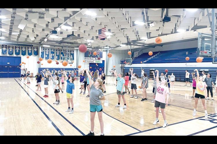 Learning B.E.E.F. at Basketball Camp