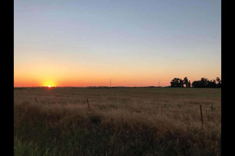 Wheat harvest is almost finished across Kingfisher County