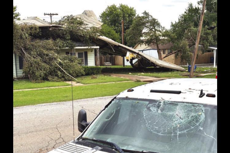 Lots of damage; no injuries