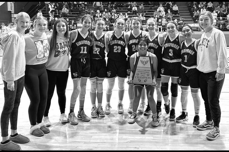 KJH girls basketball, wrestling teams win tournaments