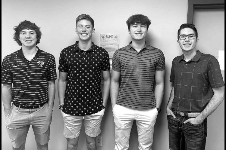 Kingfisher Rotary Club hosts 4 KHS seniors 
