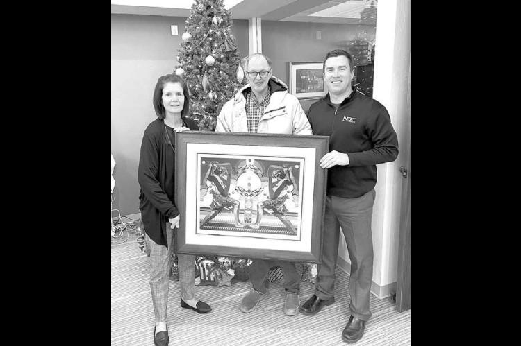 Becker wins painting from NBC Oklahoma 