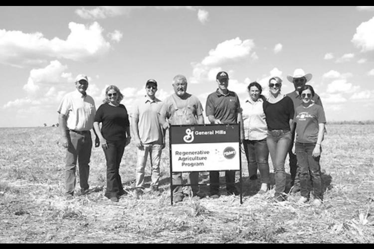 Loyal producer Pope taking part in General Mills conservation project