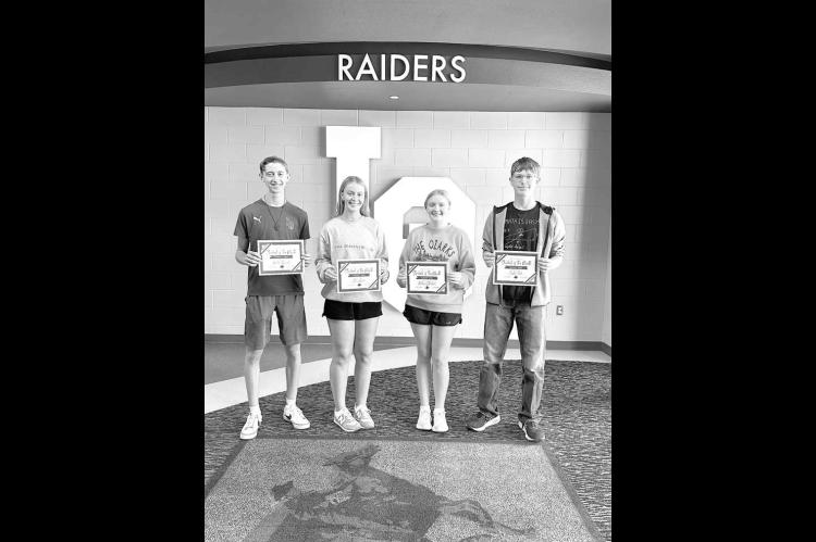 LHS names Top August Raiders