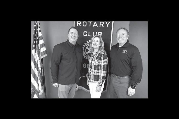 Blair, Cameron provide KEF updates to Rotary