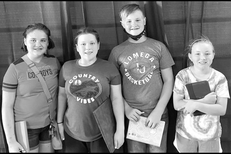 Lomega 4-H dairy judging team completes season, places in top-three at state contest