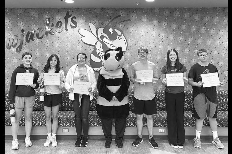 KJH Students of the Month