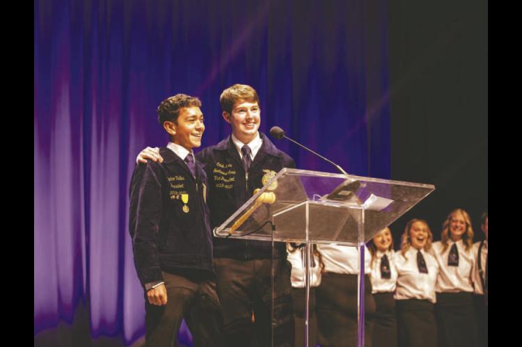 Valles becomes Dover’s fi rst state offi cer, wants to be inspiration for future FFAers