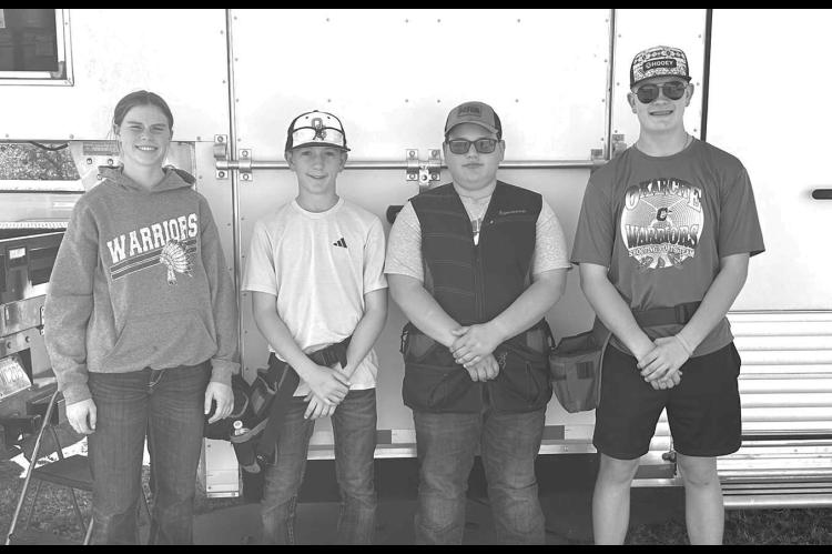 England is state champion, Okarche shooting team 3rd