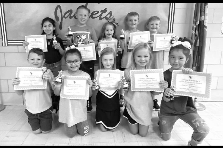 Gilmour Elementary Students of the Month