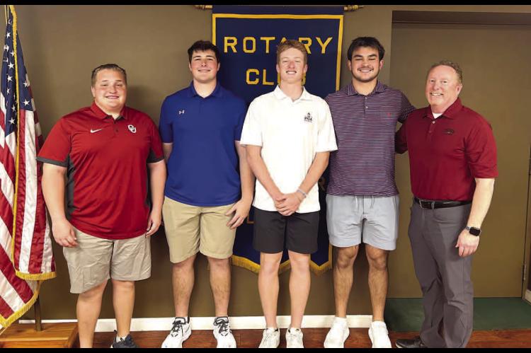 Rotarians hosts 4 KHS seniors