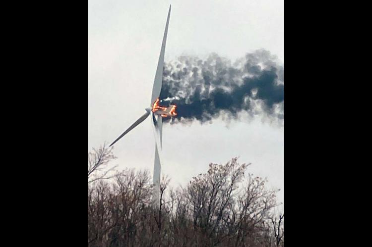 TURBINE FIRE