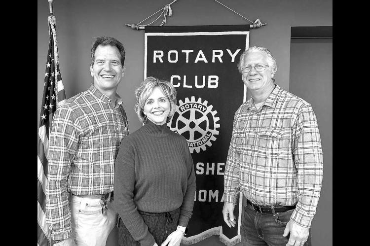 Walter talks Unity Above Self with Rotary