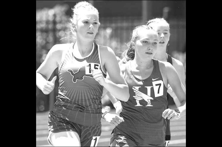 Matousek recovers from spill to set two PRs