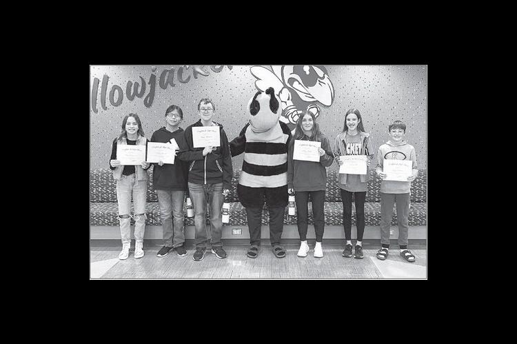 KJH January Students of the Month