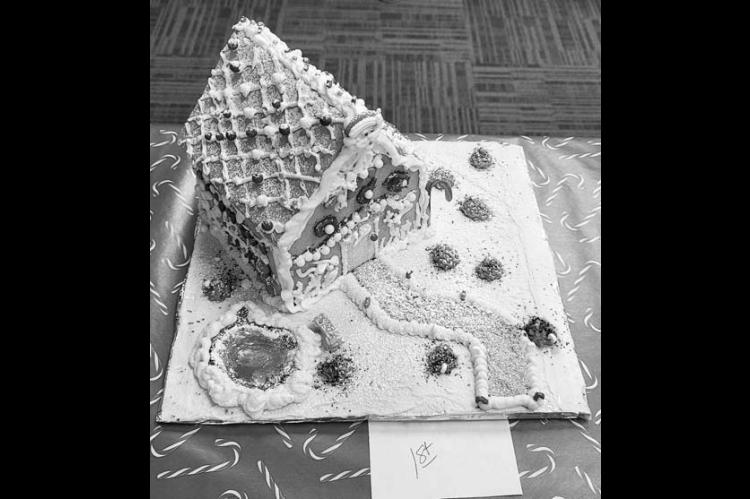 Friends of Library announces gingerbread house winners
