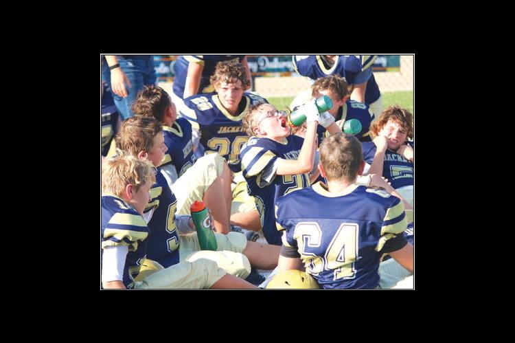WELL-DESERVED WATER BREAK