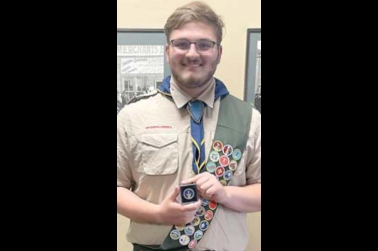 Fahlenkamp earns highest Scout honor