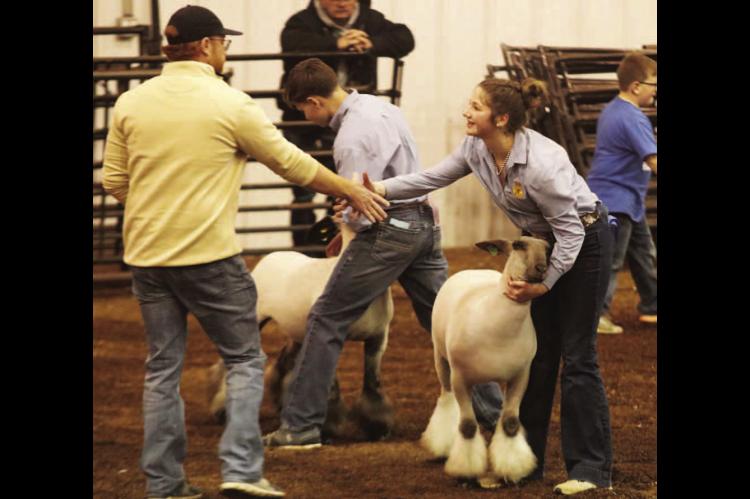 ALL SMILES AT THE COUNTY SHOW