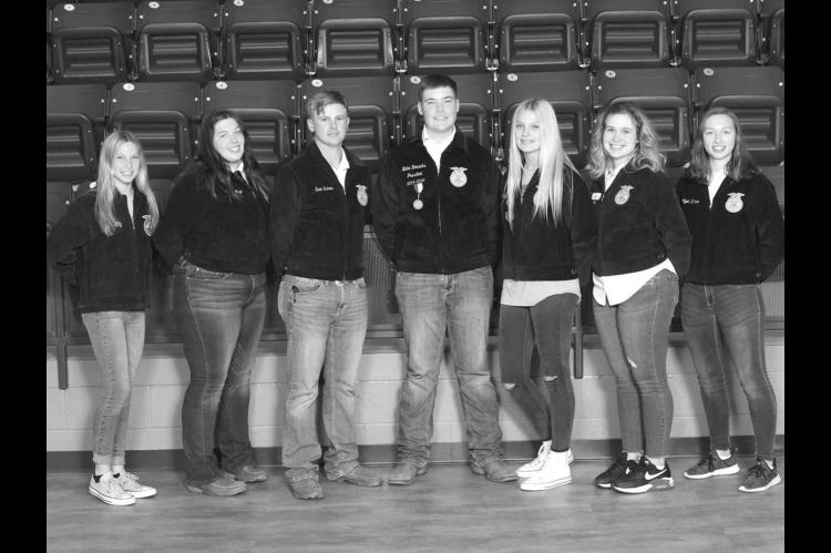 2020-21 Okarche FFA Chapter Officers