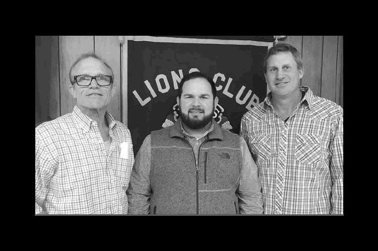 Taylor, Cason discuss Training Room with Lions Club