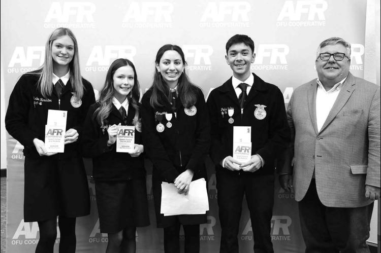 Dover FFA members advance to state