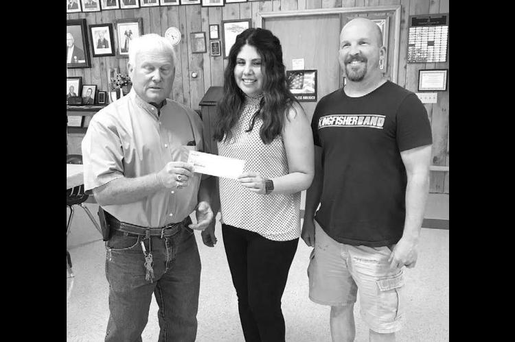 Masons donate to band boosters