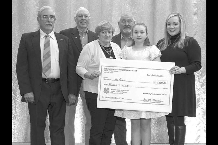 Forman, Wright place in State 4-H/FFA Junior Wheat Show