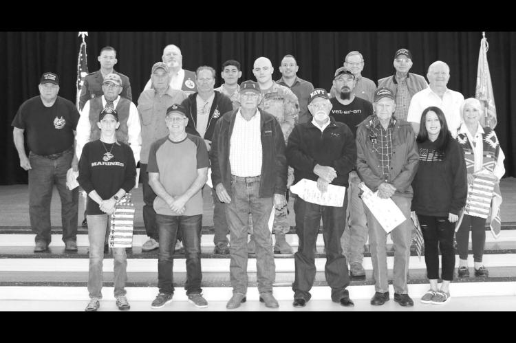 Lomega honors local veterans