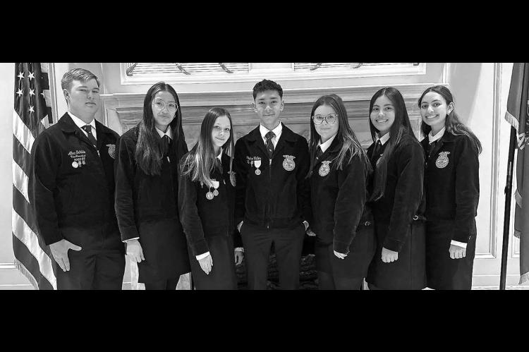 Dover FFA members visit state Capitol