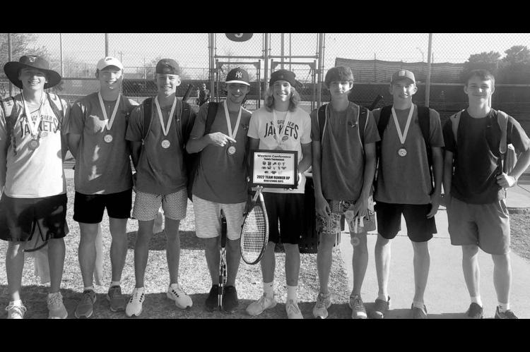 KHS boys 2nd in conference tennis