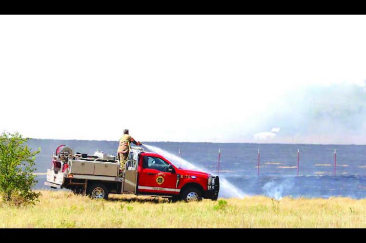 HOTTEST DAY GETS EVEN HOTTER FOR COUNTY FIRE CREWS