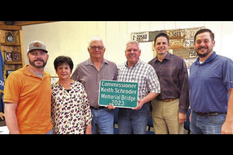 Keith Schroder has county bridge named in his honor