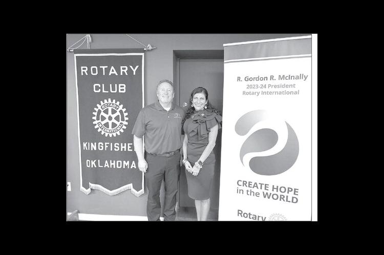 Rotary District Governor Visits Kingfisher Club