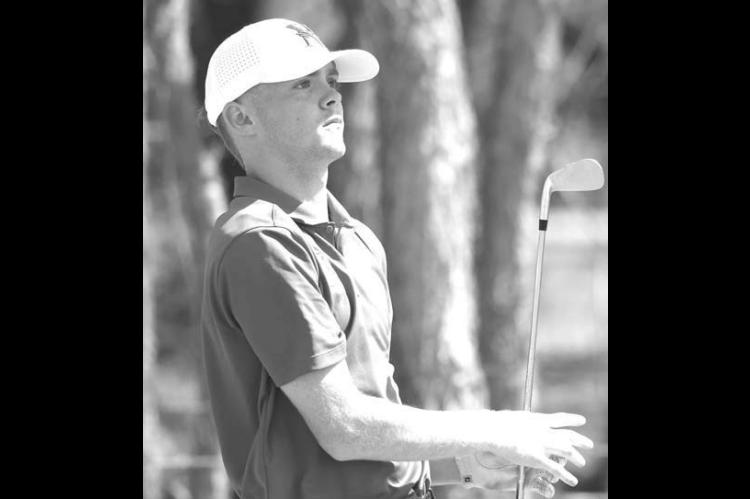HHS SENIOR Taylor Ladwig led the Eagles to the 3A state tournament with his showing at the regional Thursday in Woodward. Ladwig was fourth individually, earning him a regional medal. [KT&amp;FP Staff Photo]